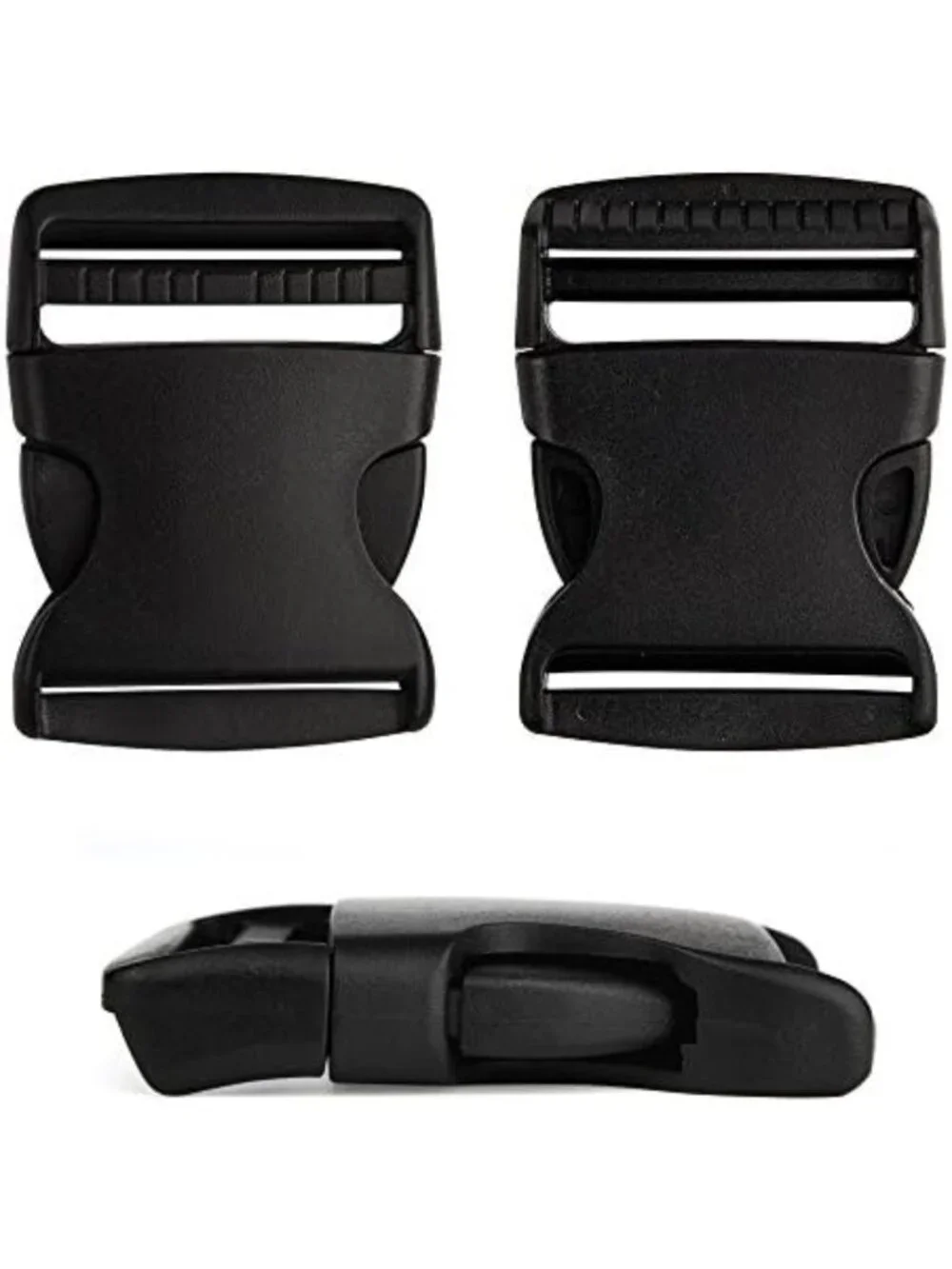 15 Pack Adjustable Plastic Quick Release Buckles for Pet Collars & Straps - 2